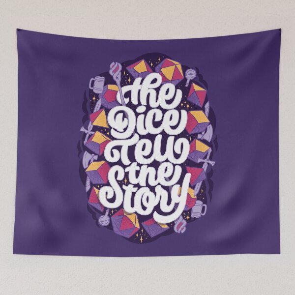 Item preview, The Dice Tell The Story designed and sold by polliadesign.