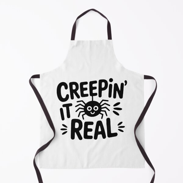Item preview, Creepin' It Real! Cute Spider Pun designed and sold by PMCreative.
