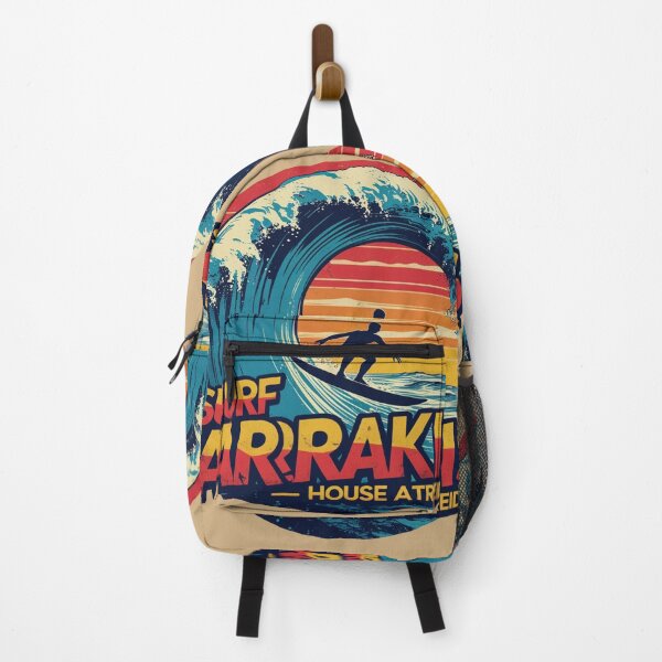Item preview, Sci-Fi Surfing Sandworm – Retro Sunset Wave designed and sold by Rose Collection Shop.