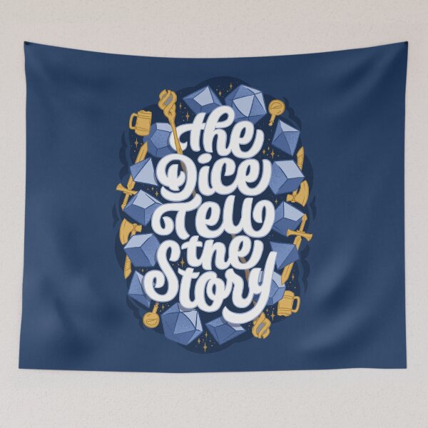 Item preview, The Dice Tell The Story designed and sold by polliadesign.
