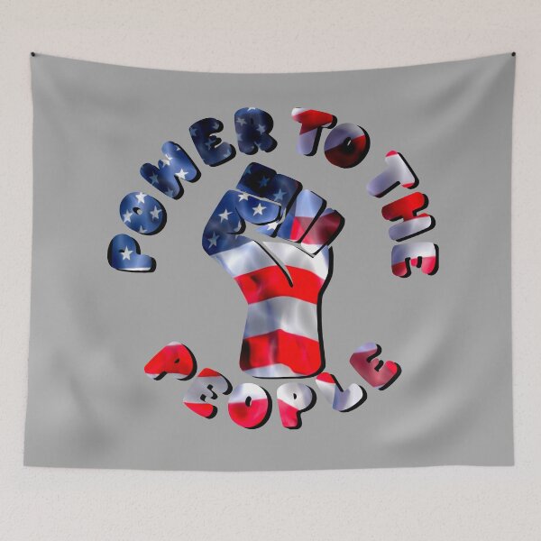 Item preview, Power to the People - Star Spangled Banner designed and sold by KateVanFloofno1.