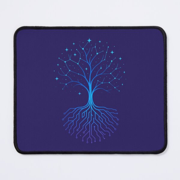 Item preview, Cosmic Tree – Constellation Circuit Roots designed and sold by DreamMachine69.
