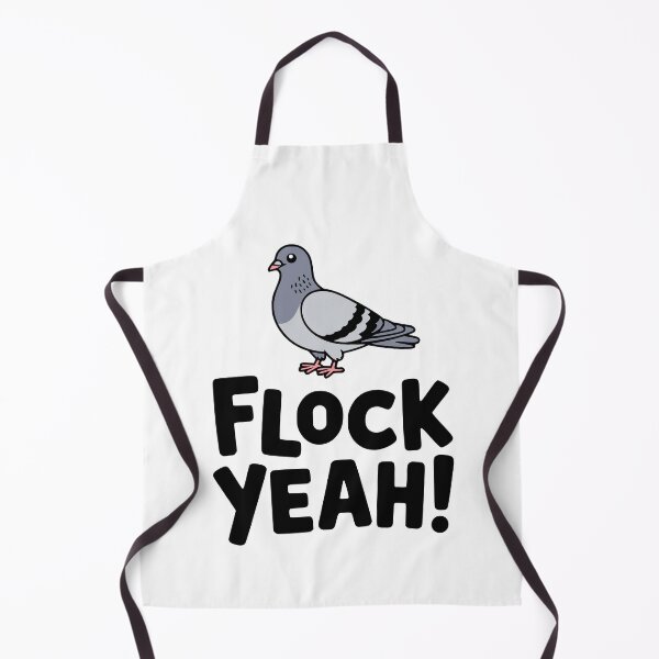 Item preview, Flock Yeah! Cute Pigeon Pun designed and sold by PMCreative.