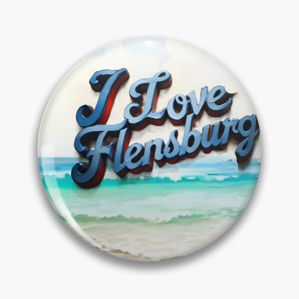 Item preview, I Love Flensburg Beach designed and sold by Khala.
