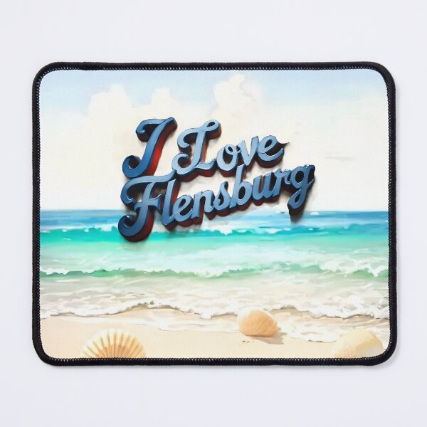 Item preview, I Love Flensburg Beach designed and sold by Khala.
