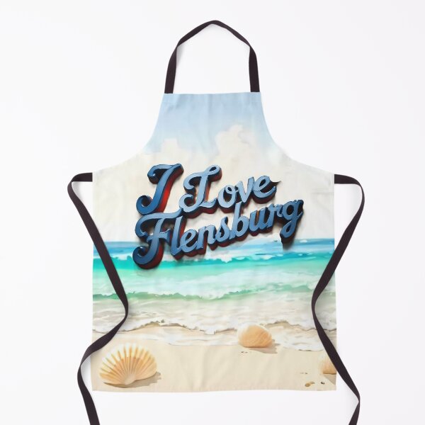 Item preview, I Love Flensburg Beach designed and sold by Khala.