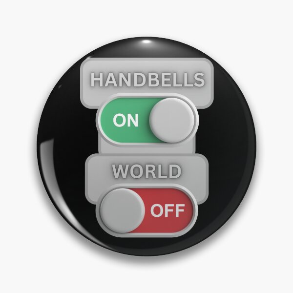 Item preview, Handbells ON world OFF designed and sold by CelticClapper.