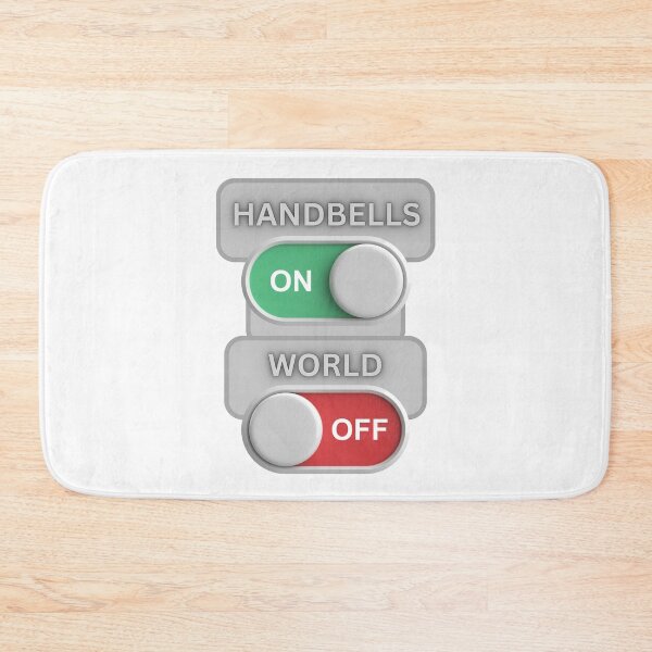 Item preview, Handbells ON world OFF designed and sold by CelticClapper.