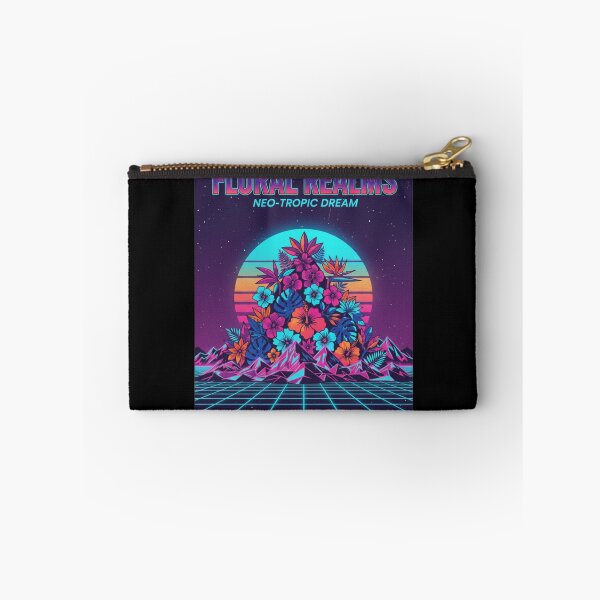 Item preview, Floral Realms - Neo-Tropic Dream- Retro Wave  designed and sold by Too Kool Designing .