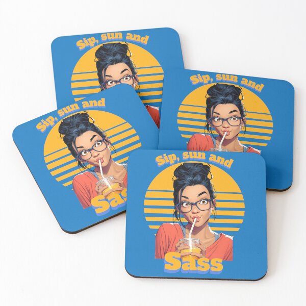 Item preview, sip, sun and sass designed and sold by randynash.