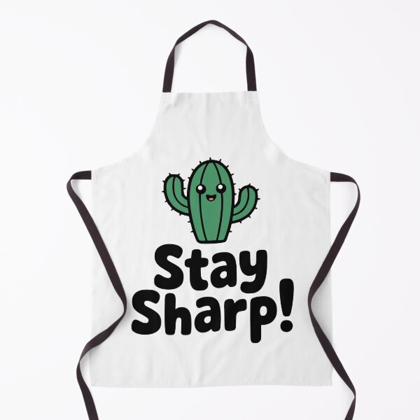 Item preview, Stay Sharp! Cactus Pun designed and sold by PMCreative.