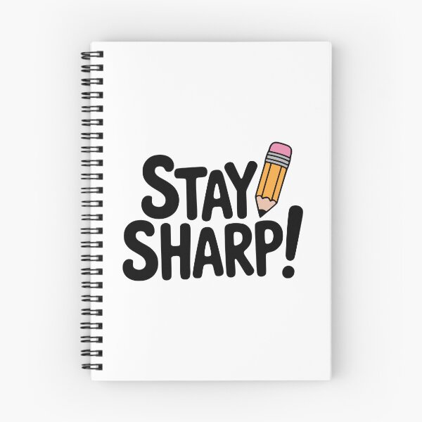 Item preview, Stay Sharp! Cute Pencil Pun designed and sold by PMCreative.