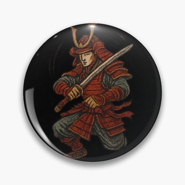Item preview, Retro Samurai Embroidered Style – Japanese Comics Aesthetic designed and sold by OnPointOutfits.