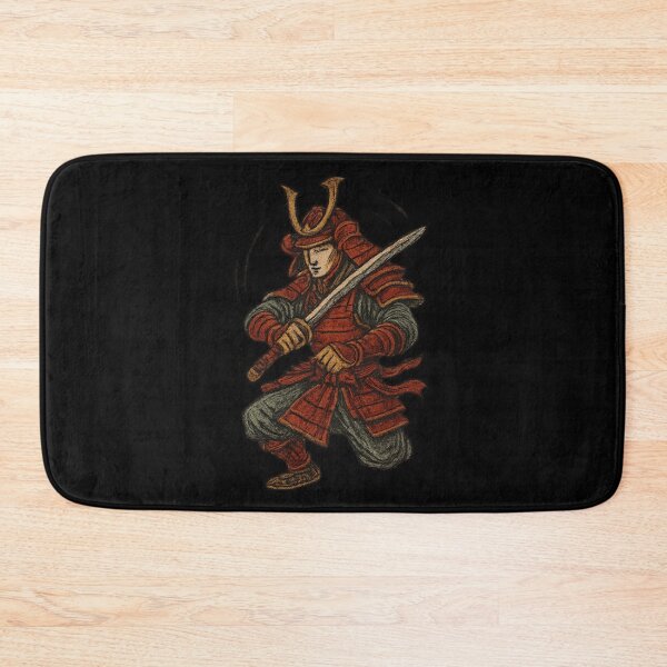 Item preview, Retro Samurai Embroidered Style – Japanese Comics Aesthetic designed and sold by OnPointOutfits.
