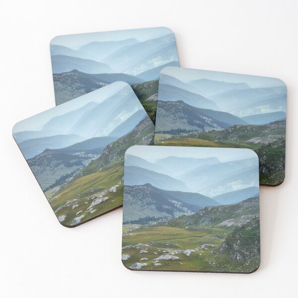 Item preview, Layered Mountain Landscape at Transalpina, Romania designed and sold by RastislavS.