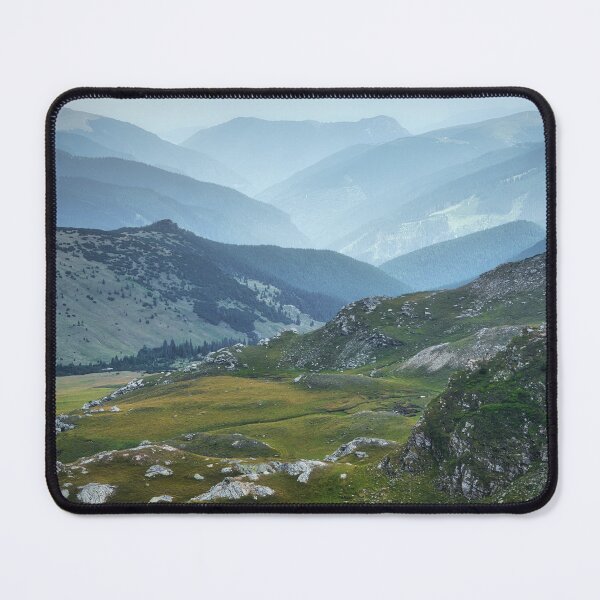 Item preview, Layered Mountain Landscape at Transalpina, Romania designed and sold by RastislavS.