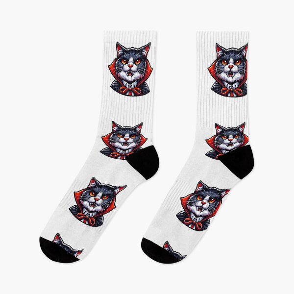 Item preview, Halloween - Vampire Cat for Halloween! designed and sold by Fat Cat Merch.