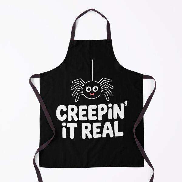 Item preview, Creepin' It Real! cute Spider Pun designed and sold by PMCreative.
