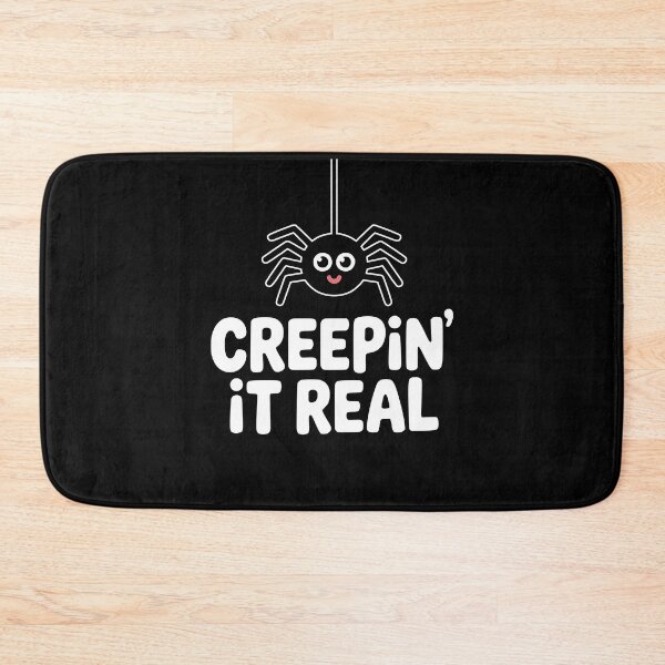 Item preview, Creepin' It Real! cute Spider Pun designed and sold by PMCreative.