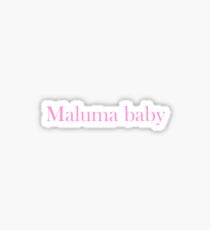 Maluma Babytext Sticker