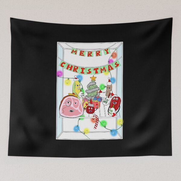 Item preview, Peewee Christmas  Fridge designed and sold by GemimaRosaArt.