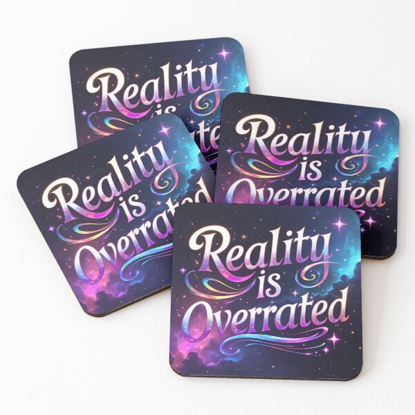 Item preview, Reality is Overrated designed and sold by Edenglow Prints & Peculiars.