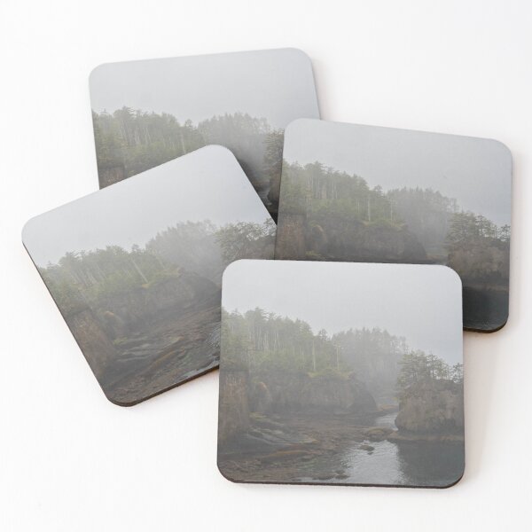 Item preview, Foggy Cliffs at Cape Flattery designed and sold by TinyDinoDesigns.