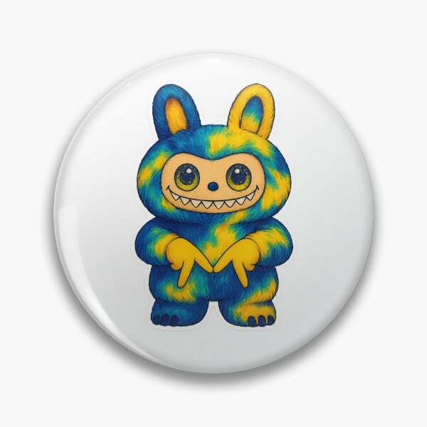 Item preview, University of Michigan Labubu Sticker designed and sold by bysheinks.