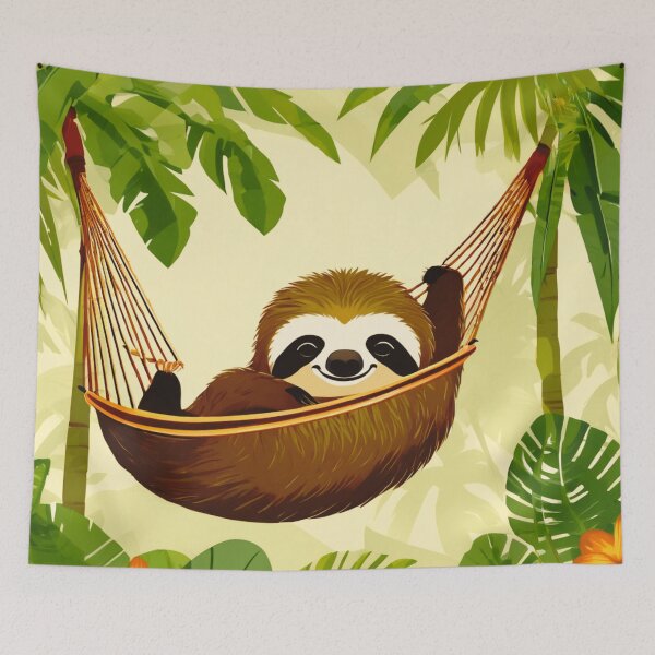 Item preview, Lazy Sloth in Action designed and sold by Zofia Sosnecka.