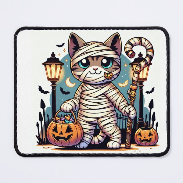 Item preview, Halloween - Cat themed! Cute Cat Mummy! designed and sold by Fat Cat Merch.