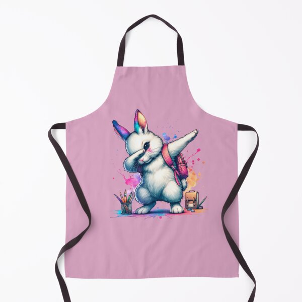 Item preview, BACK TO SCHOOL STICKER! Bunny doing the dab! designed and sold by Fat Cat Merch.