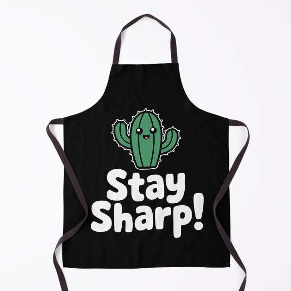 Item preview, Stay Sharp! Cute Cactus Pun designed and sold by PMCreative.