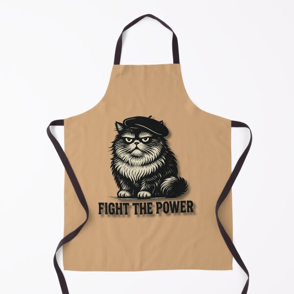 Item preview, Fight the Power Cat designed and sold by Fat Cat Merch.