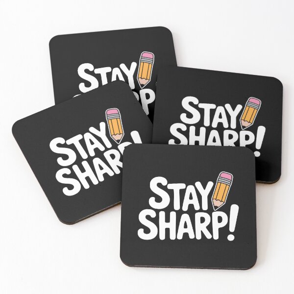 Item preview, Stay Sharp! Cute Pencil Pun designed and sold by PMCreative.