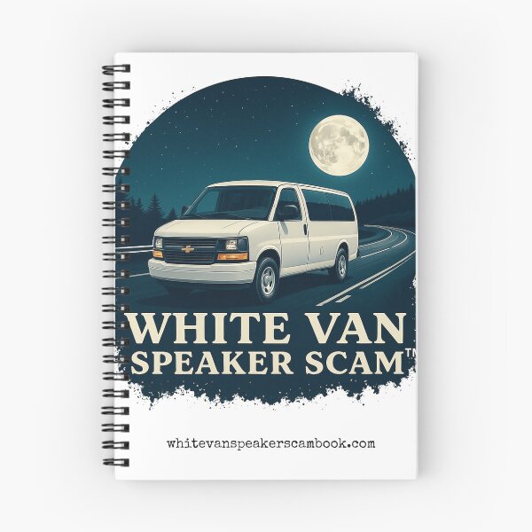 Item preview, Sellin' Out: True Stories From the White Van Speaker Scam-WVSS Moon designed and sold by SpeakerScamBook.