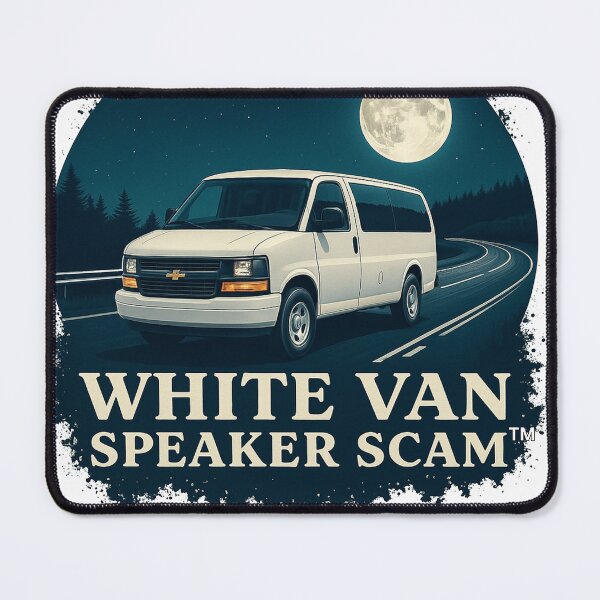 Item preview, Sellin' Out: True Stories From the White Van Speaker Scam-WVSS Moon designed and sold by SpeakerScamBook.
