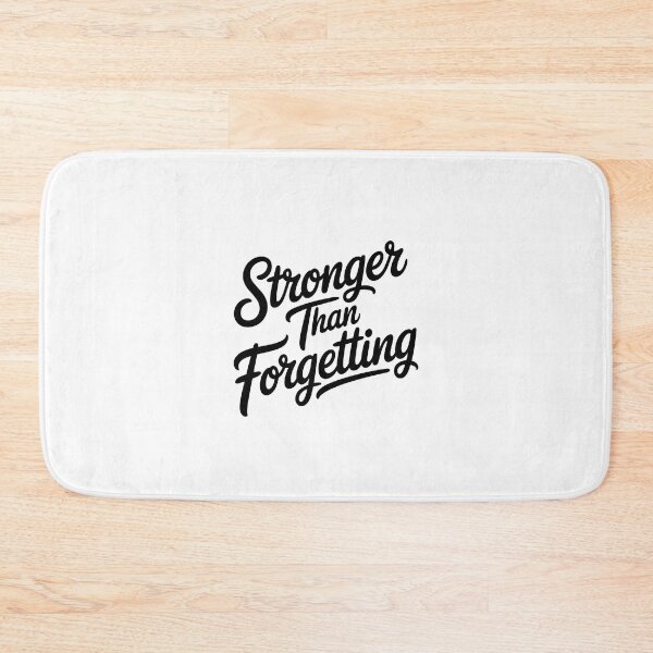 Item preview, Stronger than Forgetting - Alzheimer's Awareness designed and sold by Enea Kelo.
