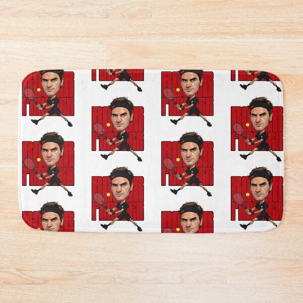 Item preview, Funny Caricature of Roger Federer Night Version designed and sold by vectorlove.
