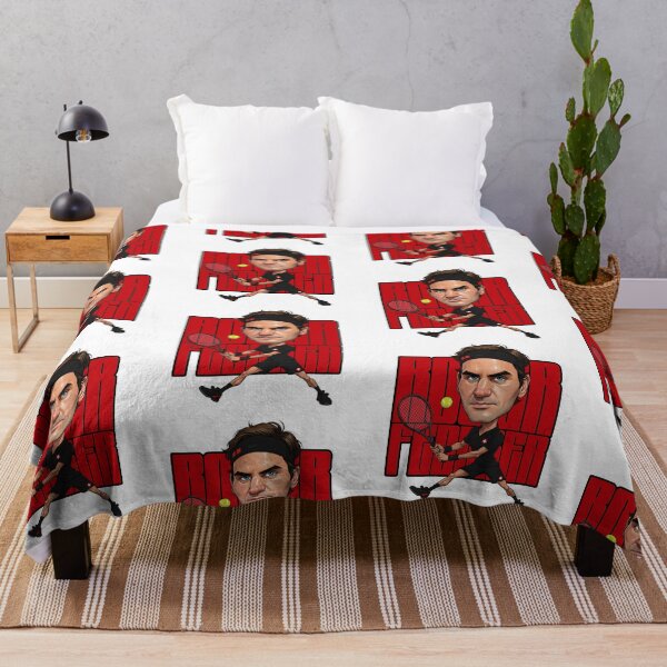 Item preview, Funny Caricature of Roger Federer Night Version designed and sold by vectorlove.