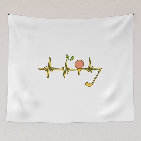 Item preview, Golf Heartbeat Line designed and sold by Design-Joyz.