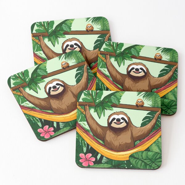 Item preview, Lazy Sloth in Action designed and sold by Zofia Sosnecka.