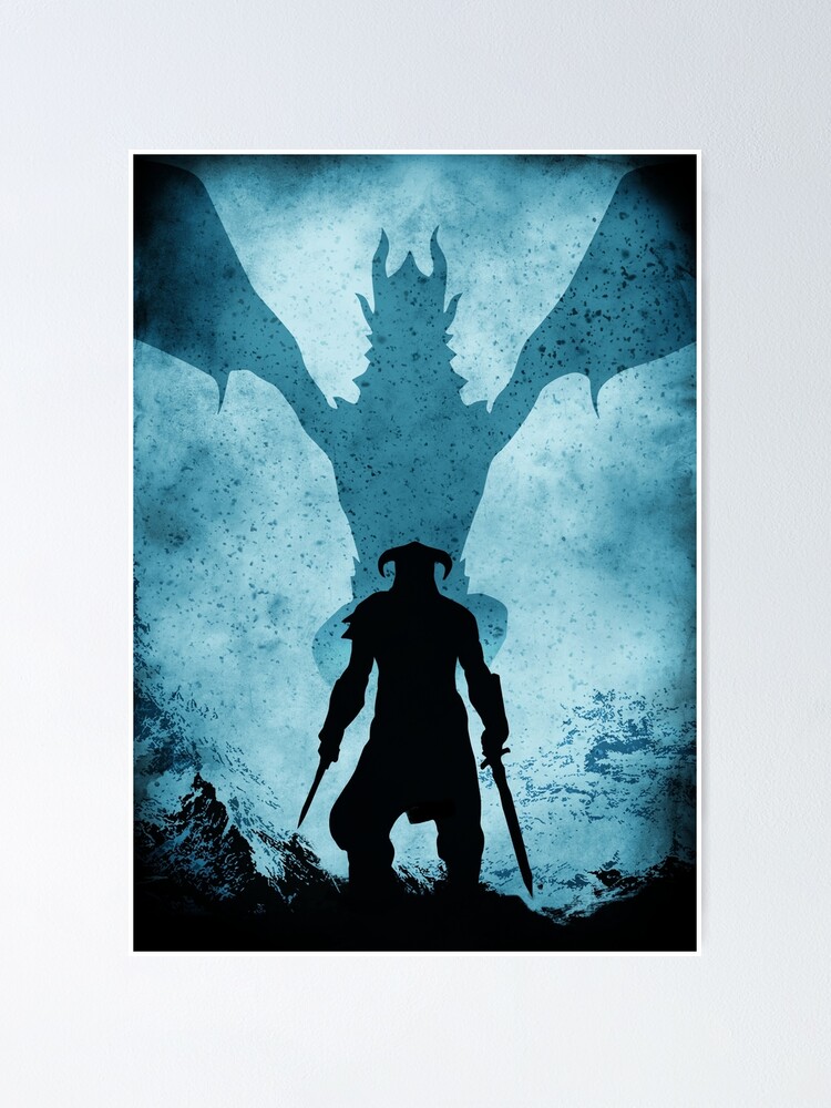 "Skyrim Minimalist Art" Poster for Sale by TopTeesShop | Redbubble