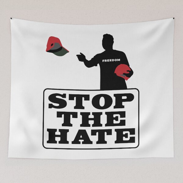 Item preview, CHARLIE KIRK "STOP THE HATE" designed and sold by TeeCodes.