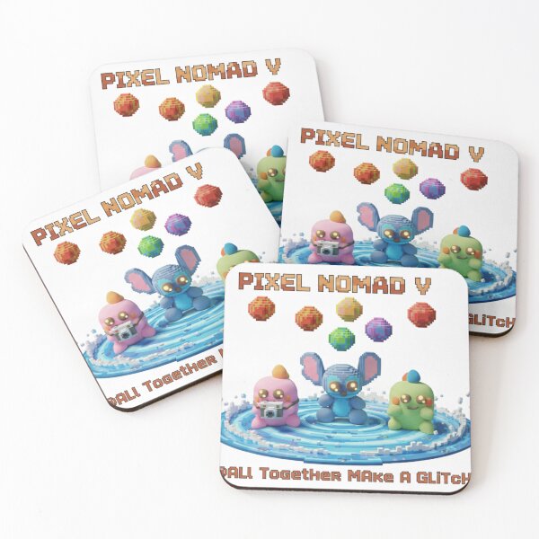 Item preview, PIXEL NOMAD V designed and sold by YuriiTravel.