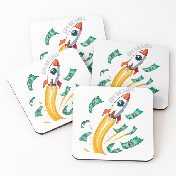 Item preview, Inflation Rocket – Money to the Moon designed and sold by OrbitTrend.