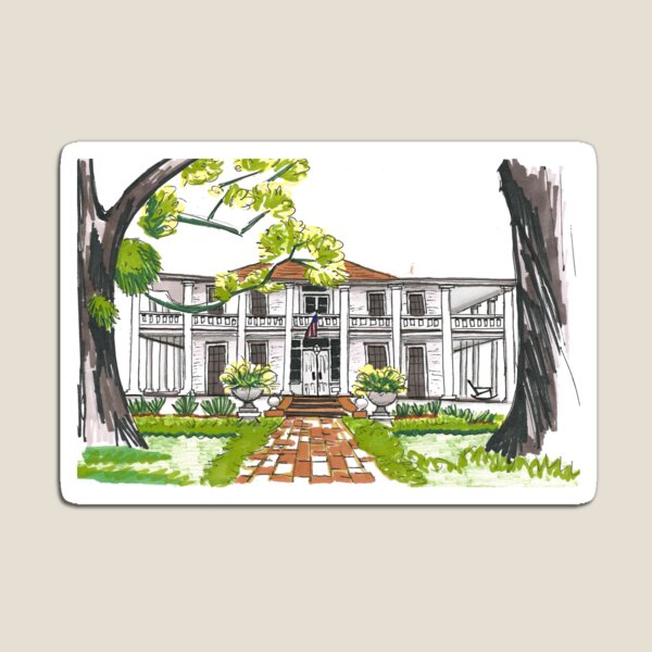 Item preview, Southern Style Plantation House: Ink & Marker designed and sold by AmberOriginals.