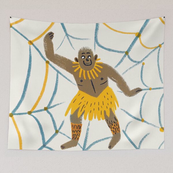 Item preview, Anansi 02 designed and sold by AIfolklore.