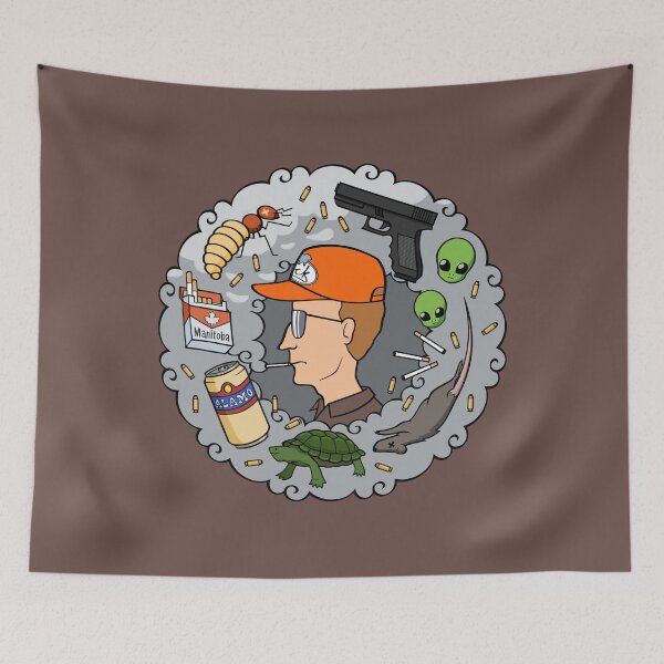 Item preview, Dale Gribble and his interests. designed and sold by selkaycik.