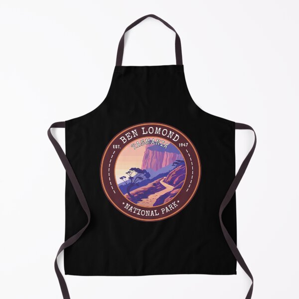 Item preview, Ben Lomond National Park in Tasmania, Australia Retro Travel Art Circle Emblem designed and sold by MaateoDesign.