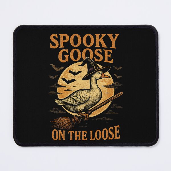 Item preview, Spooky Goose On The Loose - Retro Witch Goose designed and sold by Realupp.